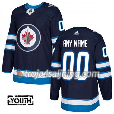 Winnipeg Jets tröja Customized Adidas 2017-2018 Marinblå Authentic - NHL Tröjor Barn Winnipeg Jets tröja Customized Adidas 2017-2018 Marinblå Authentic - NHL Tröjor Barn